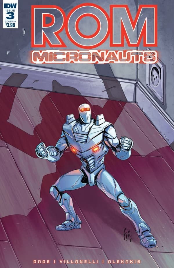 Rom & the Micronauts #3 cover