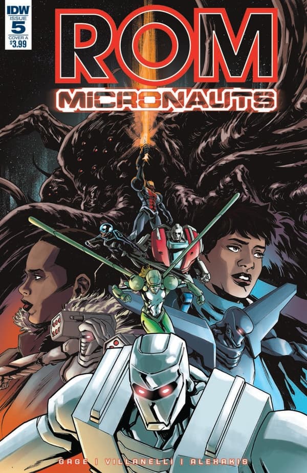 Rom & the Micronauts #5 cover