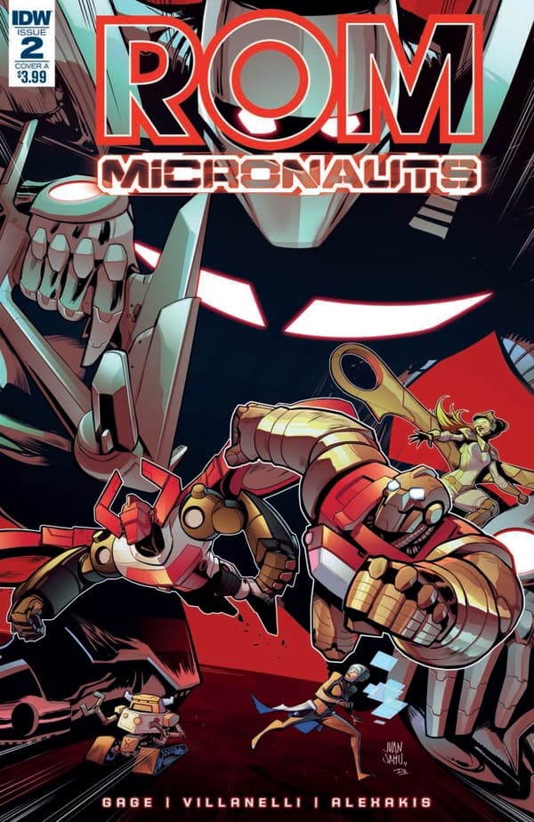Rom & the Micronauts #2 cover