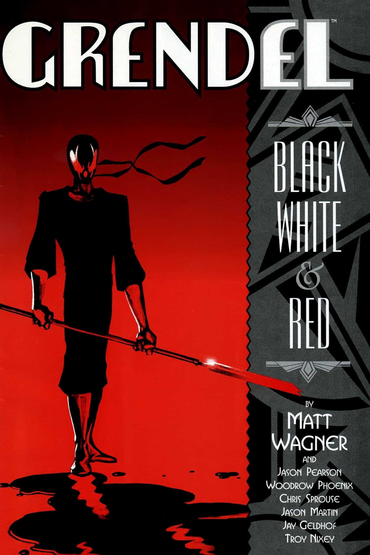 Grendel: Black, White, and Red #4 cover