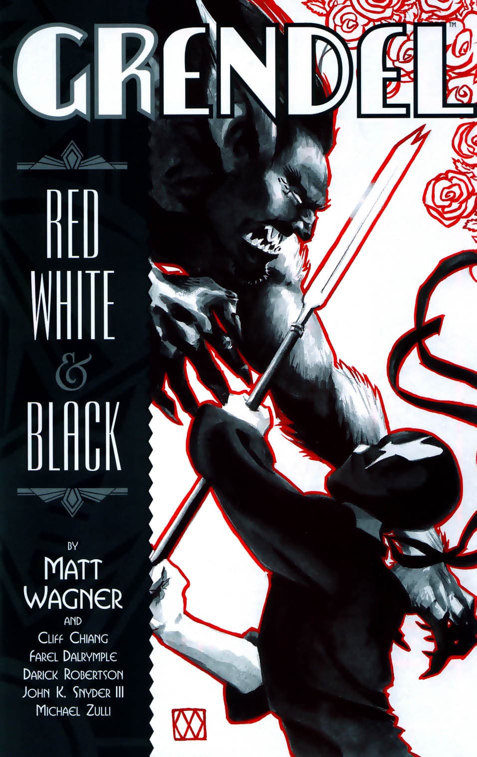 Grendel: Red, White, and Black #4 cover