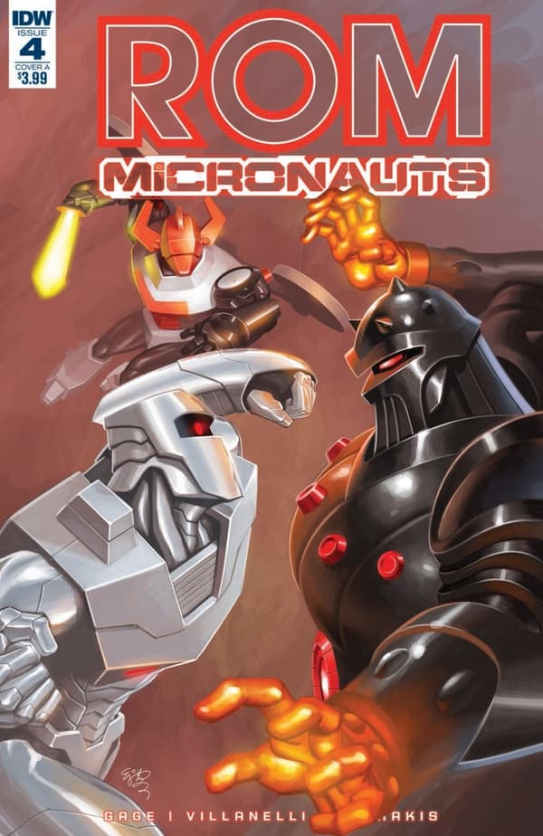 Rom & the Micronauts #4 cover