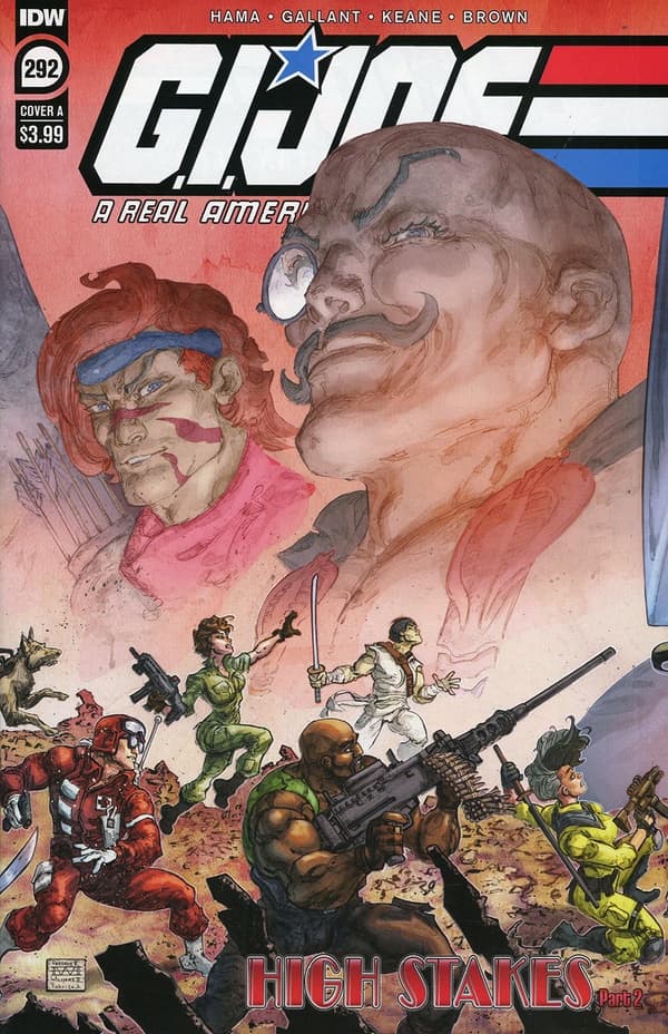 G.I. Joe: A Real American Hero #292 cover