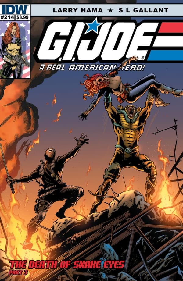 G.I. Joe: A Real American Hero #214 cover