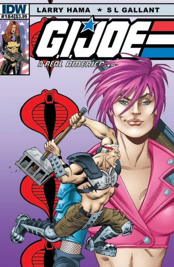 G.I. Joe: A Real American Hero #184 cover