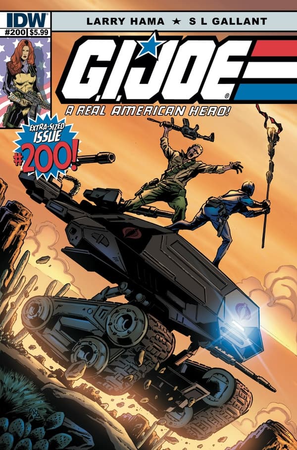 G.I. Joe: A Real American Hero #200 cover
