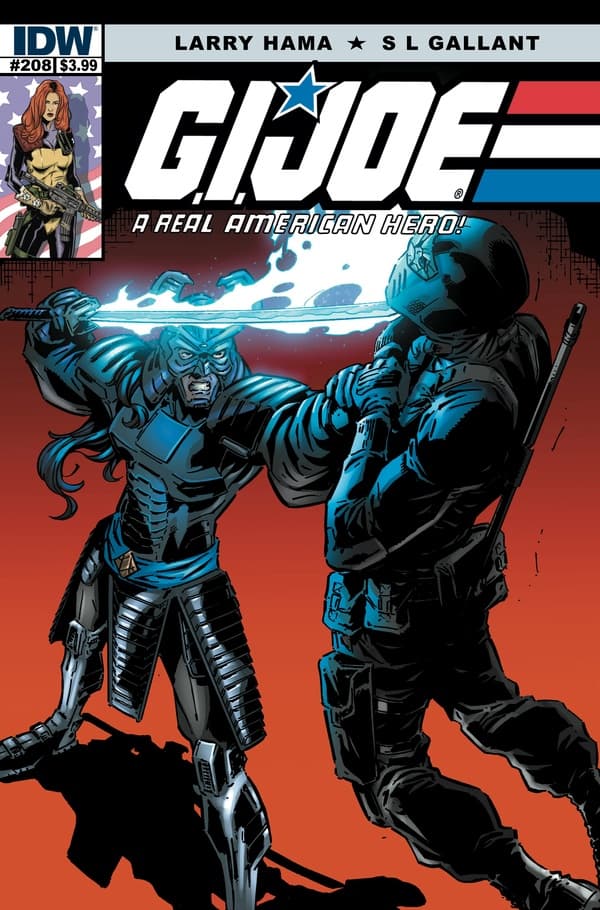 G.I. Joe: A Real American Hero #208 cover