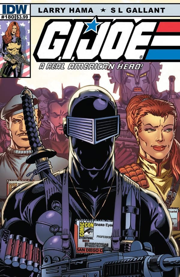 G.I. Joe: A Real American Hero #180 cover