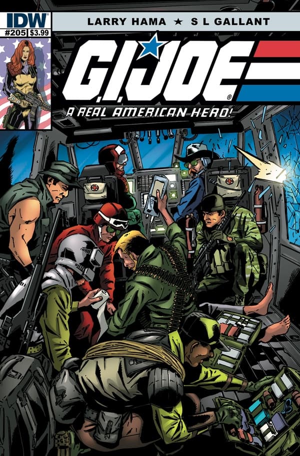 G.I. Joe: A Real American Hero #205 cover