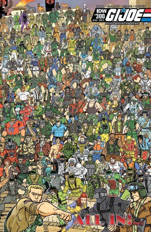 G.I. Joe: A Real American Hero #300 cover