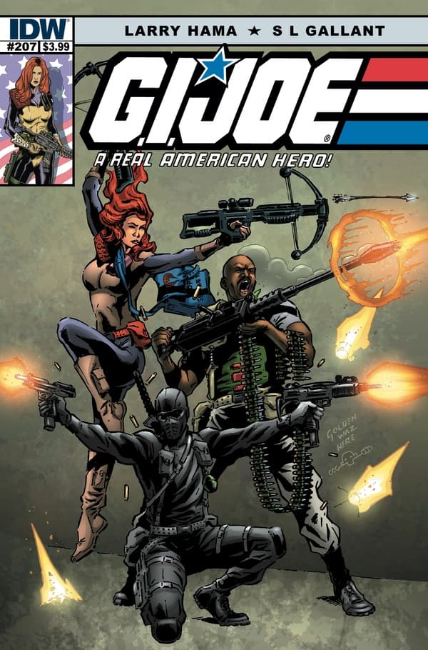 G.I. Joe: A Real American Hero #207 cover