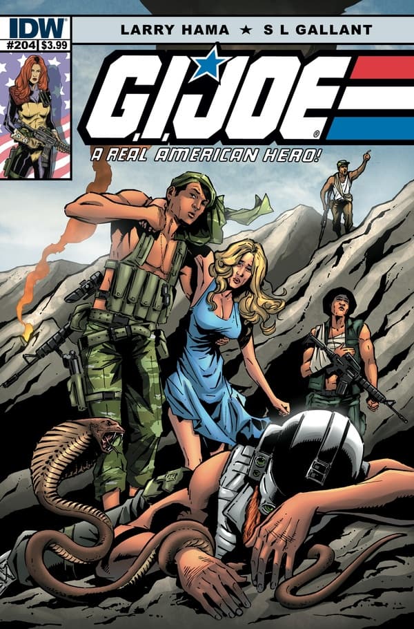 G.I. Joe: A Real American Hero #204 cover
