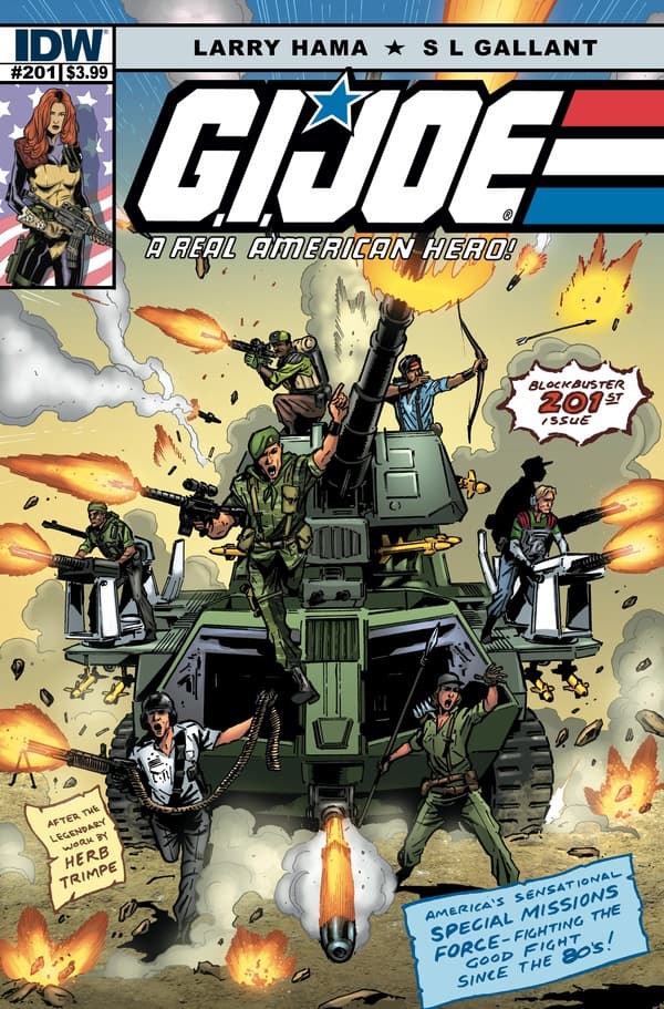 G.I. Joe: A Real American Hero #201 cover