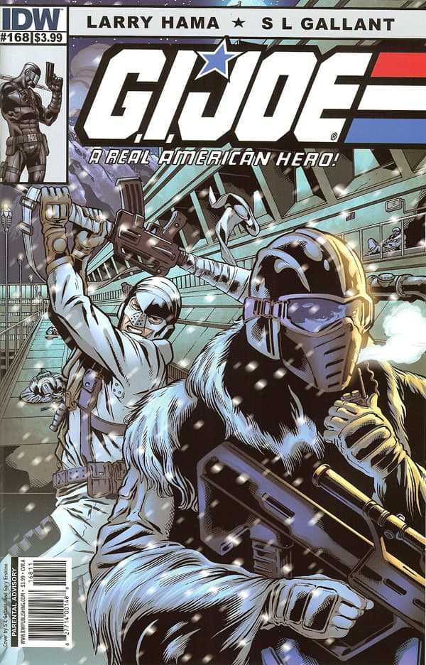G.I. Joe: A Real American Hero #168 cover