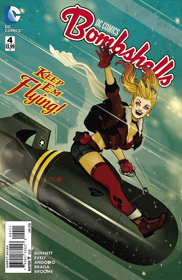 DC Comics: Bombshells #4 cover