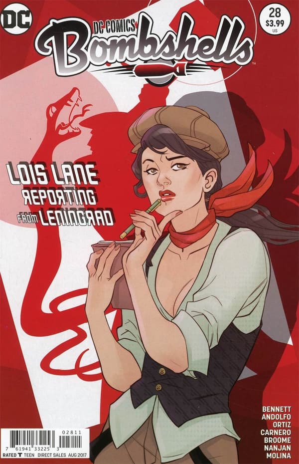 DC Comics: Bombshells #28 cover