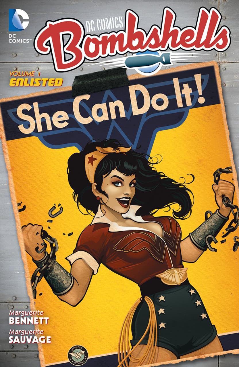 DC Comics: Bombshells #1 cover