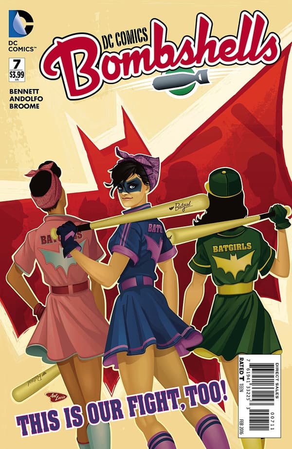 DC Comics: Bombshells #7 cover