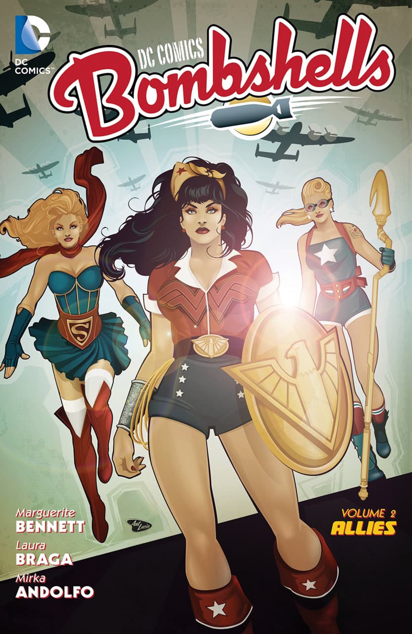 DC Comics: Bombshells #2 cover