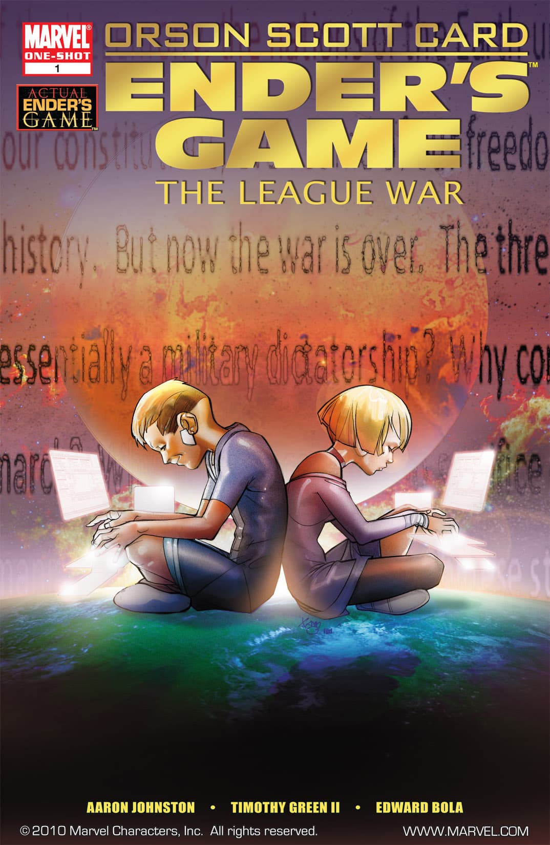 Ender's Game: The League War #1 cover