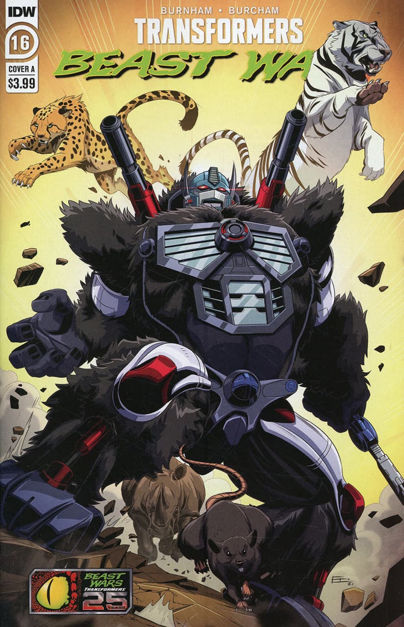 Transformers: Beast Wars #16 cover