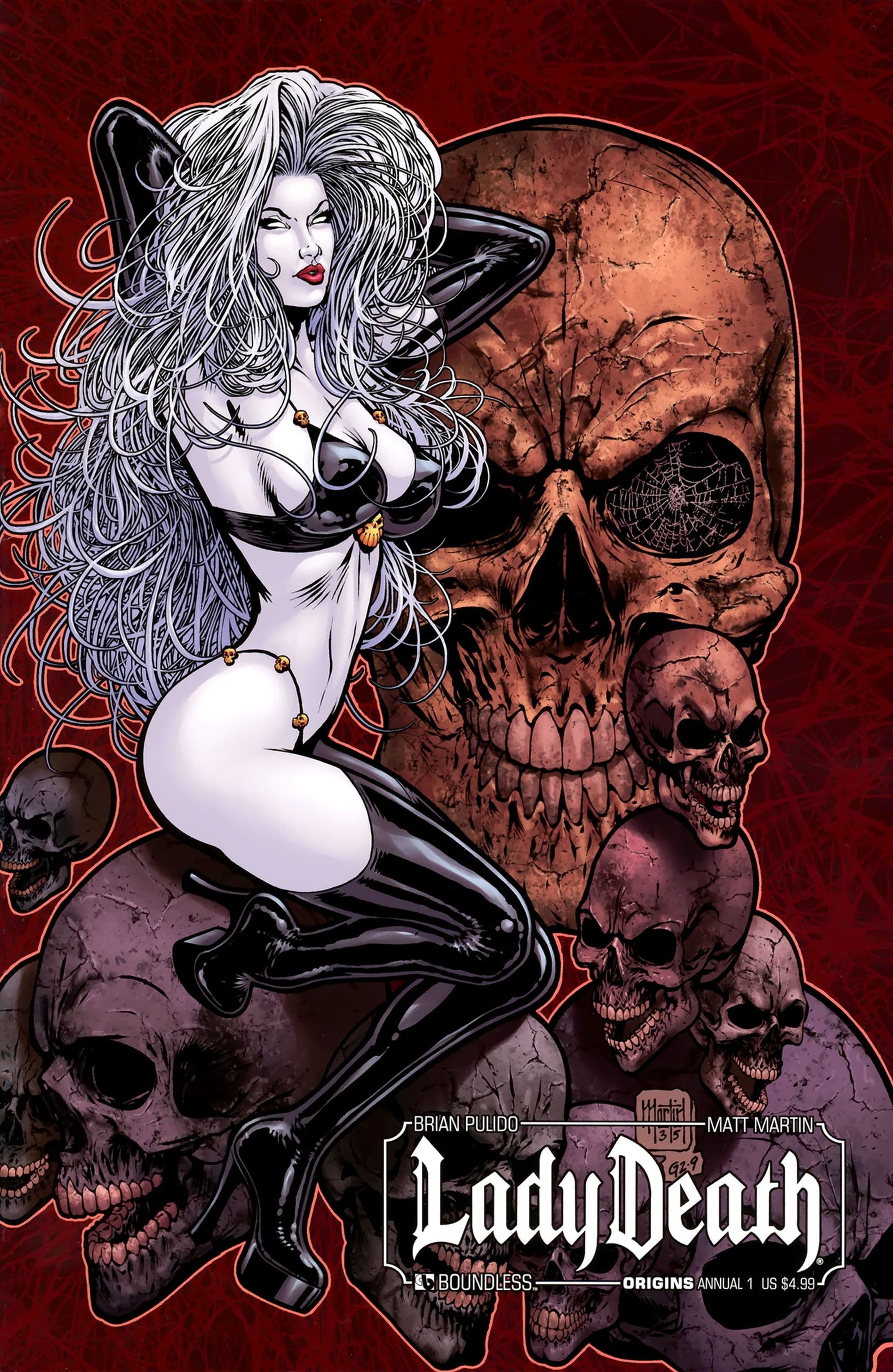 Lady Death: Origins Annual #1 cover
