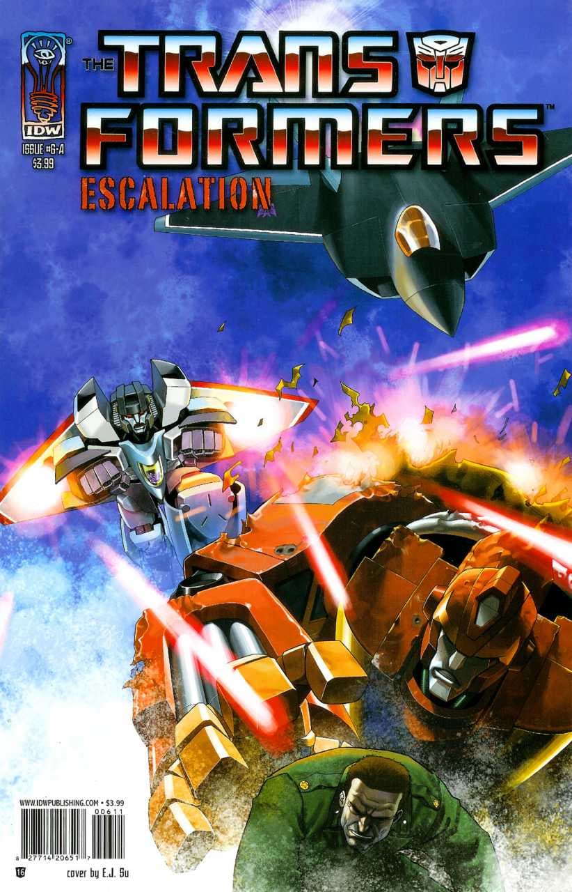 The Transformers: Escalation #6 cover