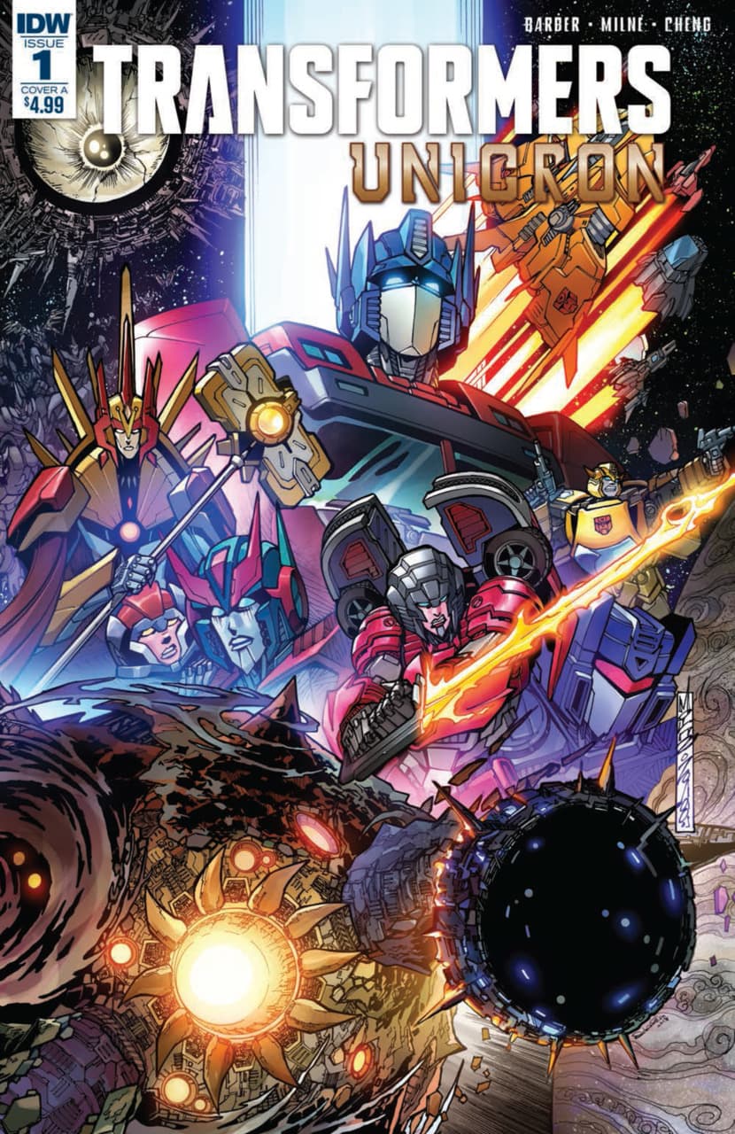 Transformers: Unicron #1 cover