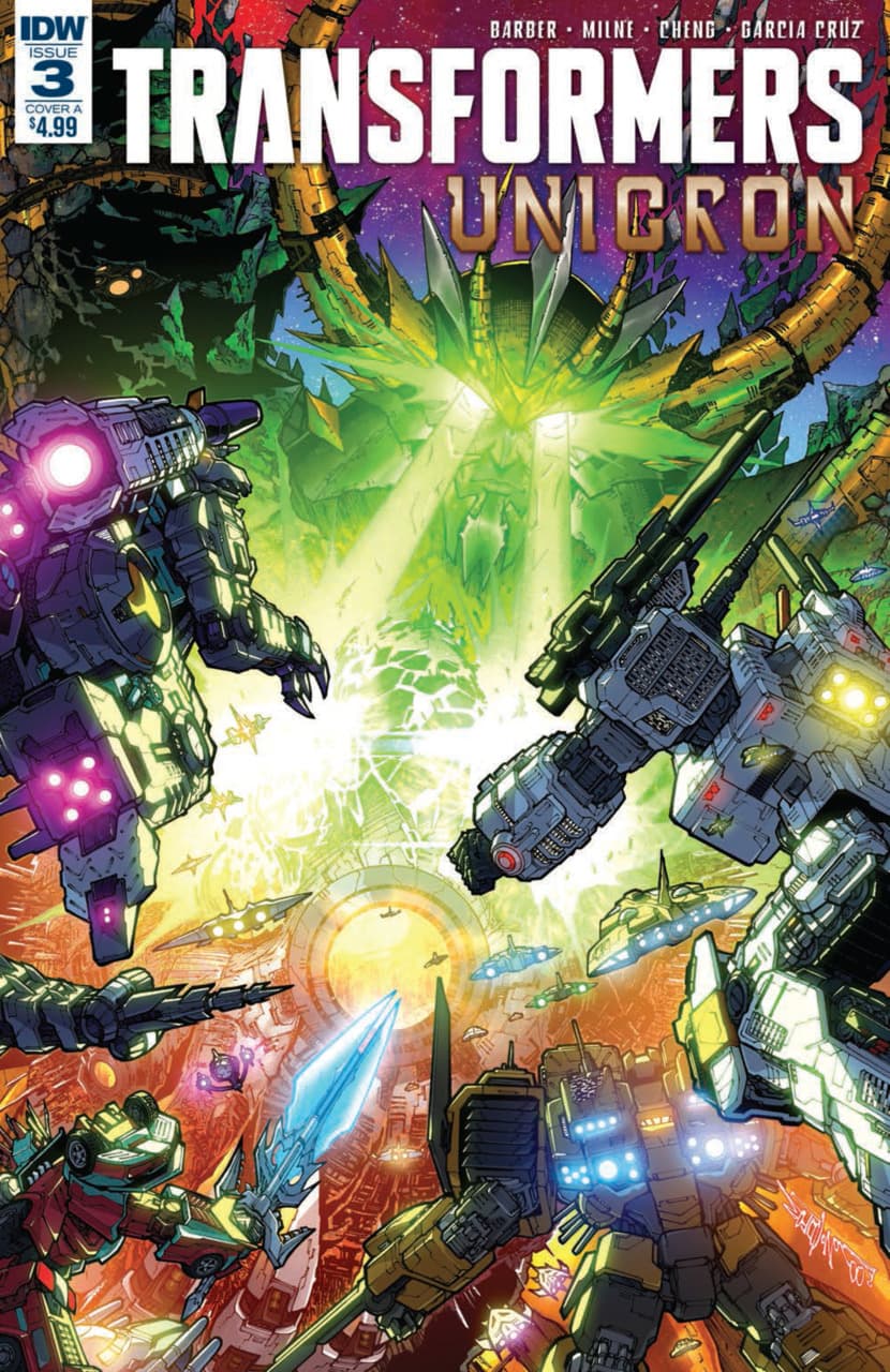 Transformers: Unicron #3 cover