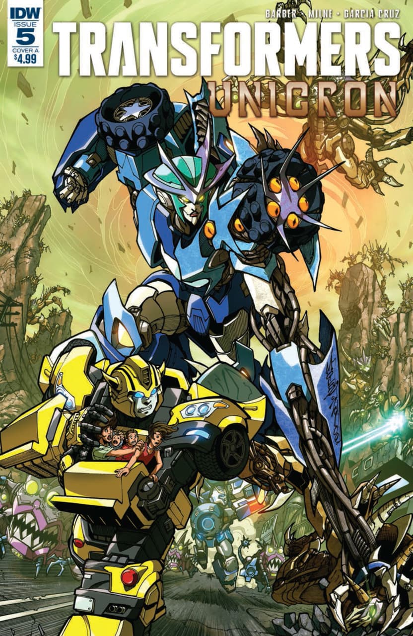 Transformers: Unicron #5 cover