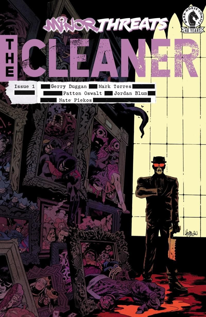 Minor Threats: The Cleaner cover — © Dark Horse Comics