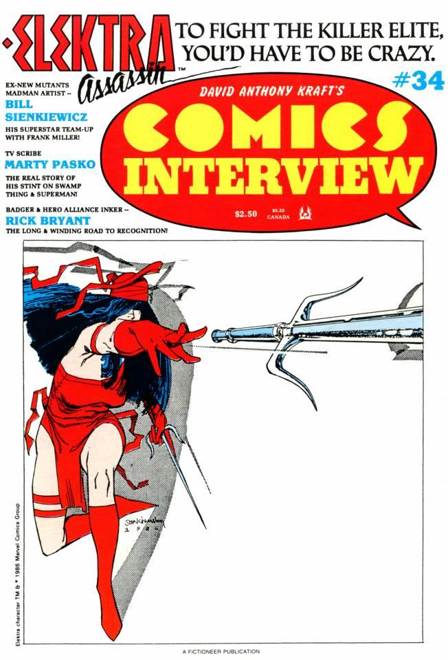 David Anthony Kraft's Comics Interview #34
