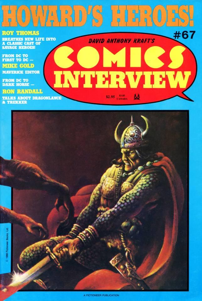 David Anthony Kraft's Comics Interview #67