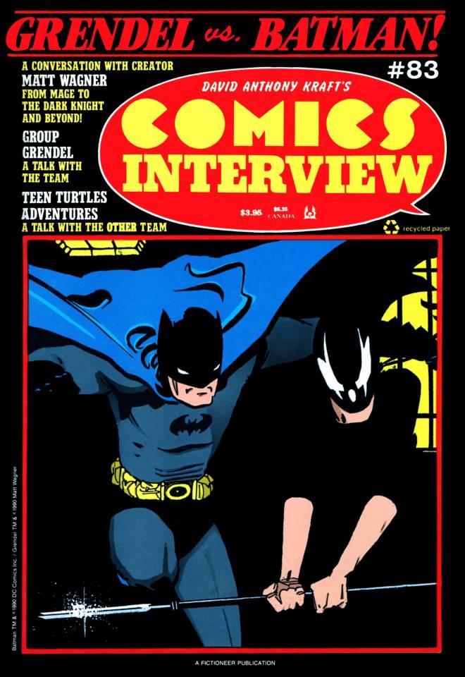 David Anthony Kraft's Comics Interview #83