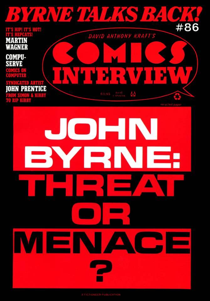 David Anthony Kraft's Comics Interview #86