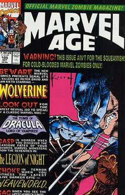 Marvel Age 105