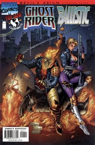 Ghost Rider / Ballistic #1 cover