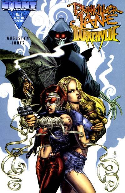 Painkiller Jane / Darkchylde: "Lost in a Dream" cover — © Event Comics