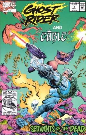 Ghost Rider and Cable: Servants of the Dead cover — © Marvel