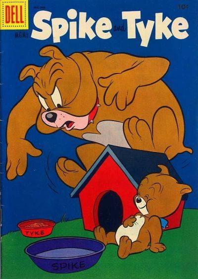 M.G.M's Spike and Tyke cover — © Dell