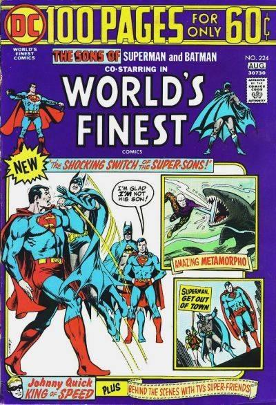 World's Finest Comics #224 cover