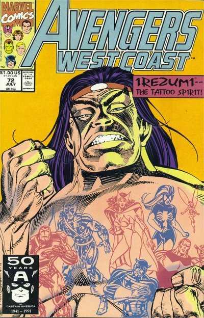 Avengers West Coast #72