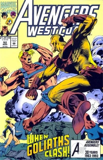 Avengers West Coast #92