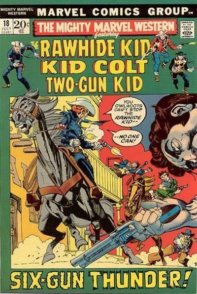 The Mighty Marvel Western 18