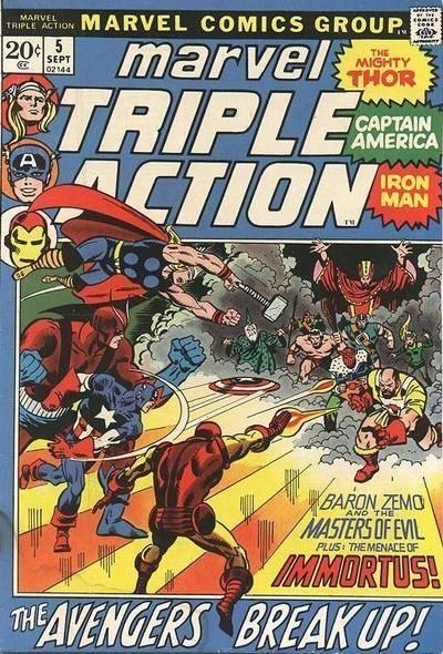 Marvel Triple Action 5
