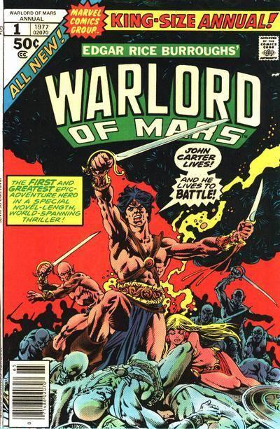 John Carter Warlord of Mars Annual