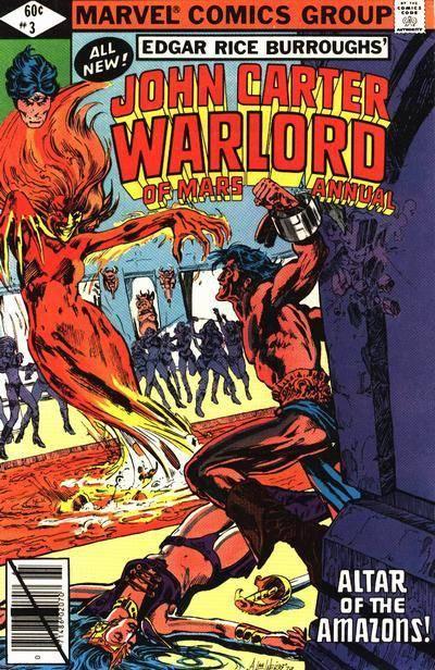 John Carter Warlord of Mars Annual 3