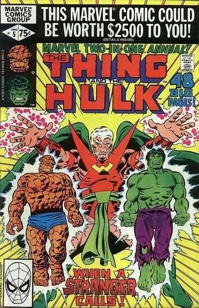 Marvel Two-in-One Annual #5 cover