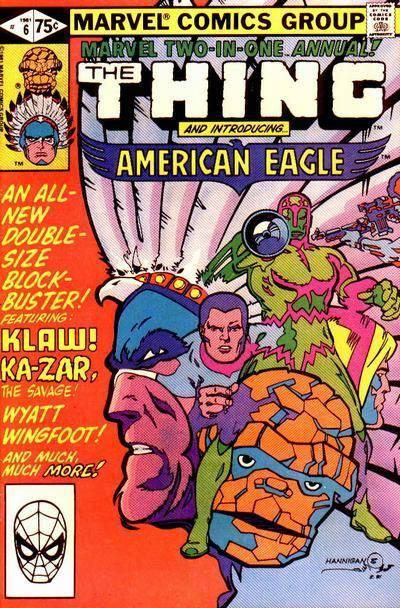 Marvel Two-in-One Annual #6 cover