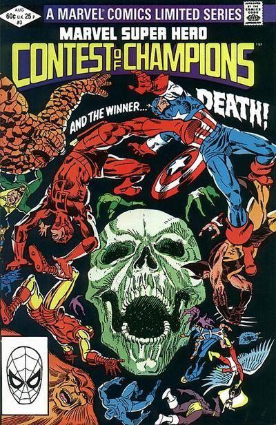 Marvel Super Hero Contest of Champions #3 cover